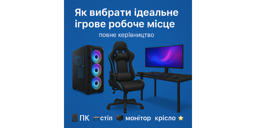 Як вибрати ідеальне ігрове робоче місце: повне керівництво