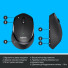Миша бездротова Logitech M330 Silent Plus Black (910-004909) Миша бездротова Logitech M330 Silent Plus Black (910-004909)