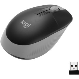 Мышь беспроводная Logitech M190 Wireless Mid Grey (910-005906)