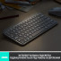 Клавіатура бездротова Logitech MX Keys Mini Wireless Illuminated UA Pale Gray (920-010499) Клавіатура бездротова Logitech MX Keys Mini Wireless Illuminated UA Pale Gray (920-010499)