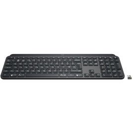 Клавиатура беспроводная Logitech MX Keys Advanced for Business Wireless Illuminated UA Graphite (920-010251)