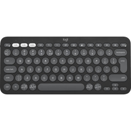 Клавiатура бездротова Logitech Pebble Keys 2 K380s Graphite (920-011851)