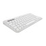 Клавiатура бездротова Logitech Pebble Keys 2 K380s White (920-011852)