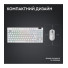 Клавiатура бездротова Logitech G PRO X TKL Lightspeed White Tactile (920-012148)
