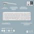 Клавiатура бездротова Logitech Signature Slim K950 US OffWhite USB (920-012466) Клавiатура бездротова Logitech Signature Slim K950 US OffWhite USB (920-012466)