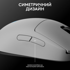 Мышь беспроводная Logitech G Pro 2 Lightspeed White (910-007302)