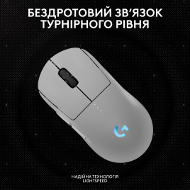 Мышь беспроводная Logitech G Pro 2 Lightspeed White (910-007302)