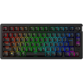 Клавиатура беспроводная HyperX Alloy Rise 75 Red RGB UA Black (91Y91AA)