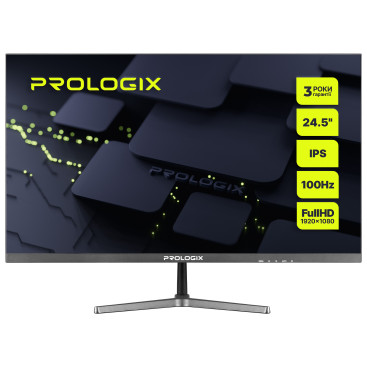 Монітор Prologix 24.5" P2525HF IPS Black 100Hz Монітор Prologix 24.5" P2525HF IPS Black 100Hz