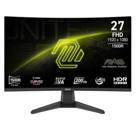 Монитор MSI 27" MAG 276CF E20 VA Black Curved 200Hz