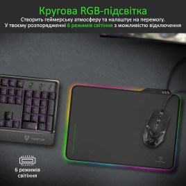 Игровая поверхность Vertux Fluxpad Black
