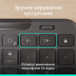 Клавиатура Logitech Signature Slim K620 for Business Graphite (920-013333)