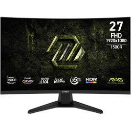 Монитор MSI 27" MAG 275CF X24 VA Black 240Hz Curved