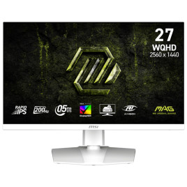 Монитор MSI 27" MAG 274QRFW E20 IPS White 200Hz