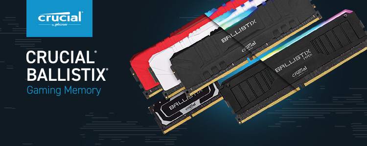 Легендарный модуль памяти CRUCIAL BALLISTIX для легендарных побед