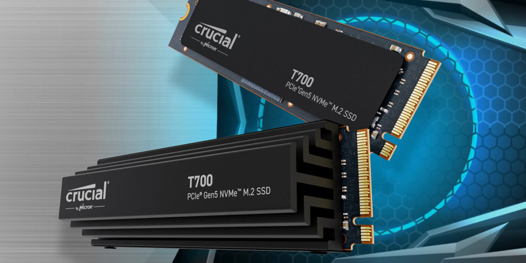 Накопитель Crucial T700: самый быстрый на планете