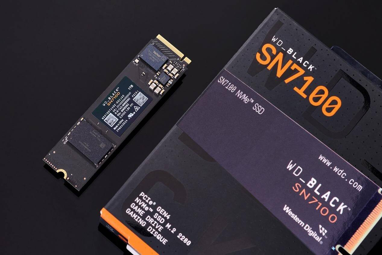 Обзор WD Black SN7100 1 ТБ: быстрый SSD Gen 4 для ПК и PS5