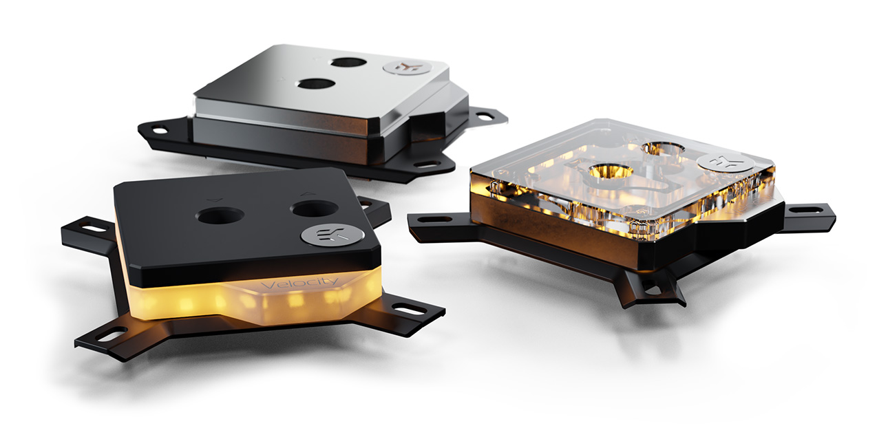 EK Water Blocks представляет элегантную линию кулеров EK-Velocity